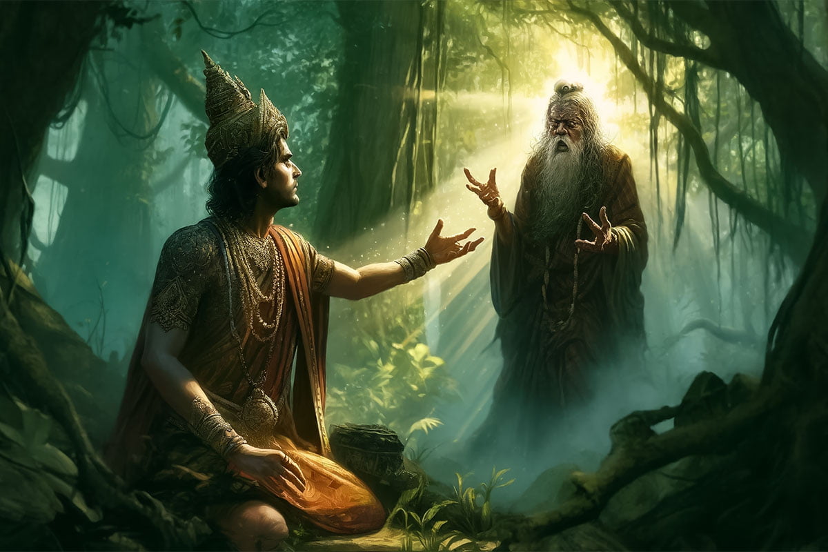 The Hermit's Curse King Birabar's Transformation Folklore Chronicles